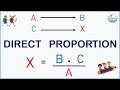 Direct Proportions and Simplifications