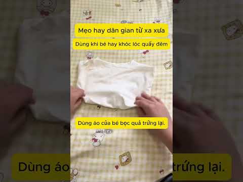 🔮 Một bí thuật cổ xưa với quả trứng gà – giúp bé ngủ ngon , ít quấy đêm #chamsocbe #meodangian