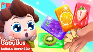 10 Buah Berguling 🍎| Es Krim Buah Lezat 🍧  | Lagu Anak-anak | Ayo ! Neo 🌟| BabyBus Bahasa Indonesia