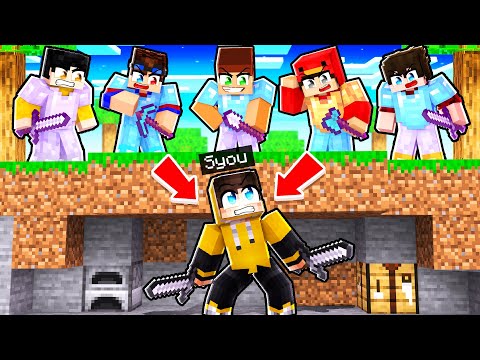 1000 SPIELER gegen 3 YouTuber (Minecraft MANHUNT)