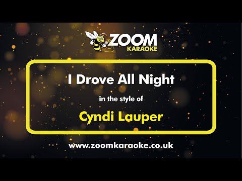 Cyndi Lauper – I Drove All Night – Karaoke Version from Zoom Karaoke