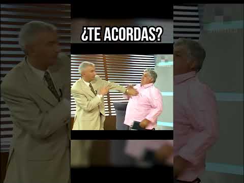 ¿Te ACORDAS de ESTA PELEA en TELEVISIÓN? #argentina