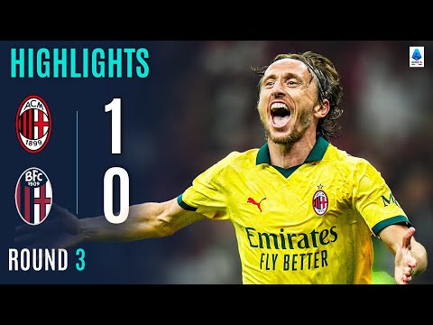 MILAN-BOLOGNA 1-0 | HIGHLIGHTS | Modric Wins It For Milan! | Serie A 2025/26 thumbnail