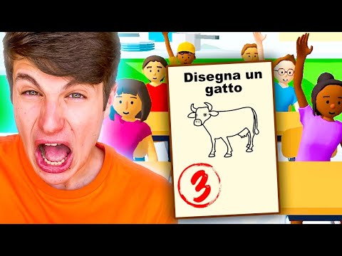 SONO IL PROFESSORE CATTIVO NELLA SCUOLA DEI MIEI AMICI!!