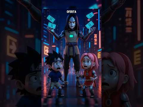 Naruto ficou sem bateria part. 2 #naruto #anime #ia #cartoon #toons #sakura