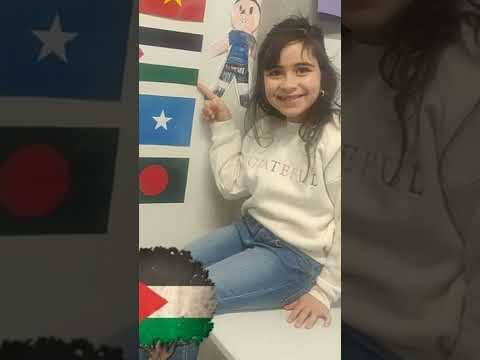 بطله فلسطينيه سوريه قدرت تجبر مدرستها برفع علم بلادها فى دوله أجنبيه