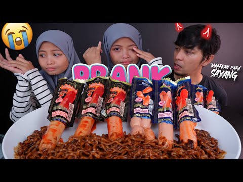 PEDES LVL15 [PRANK AQISH] SOSIS KANZLER ALA TANBOYKUN PAKE MIE BUKAN GHOST PEPPER "maafkan papa syg"