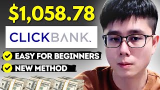 Clickbank "No Face" System to Earn $1,058.78 in 24 Hours (Step By Step)