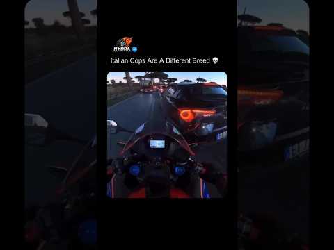 Italian Cops Are A Different Breed ๐ค #carguy