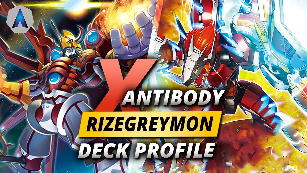 Digimon TCG! BEST!!! RizeGreymon X Antibody ShineGreymon Deck Profile & Guide! (BT9 English Format)