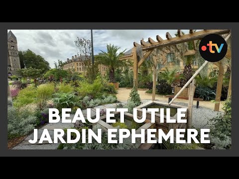 Environnement : à Metz, le jardin éphémère est aussi beau qu'utile