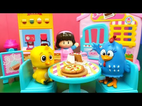 Historinha Galinha Pintadinha Leva Pintinho Amarelinho Na Lanchonete Fofa Tia Fla