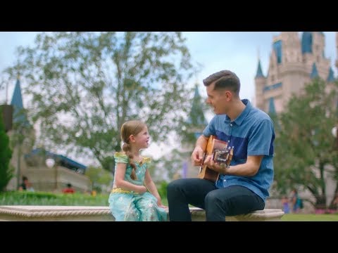A Whole New World, Disney's Aladdin - 4-Year-Old Claire Crosby and Dad