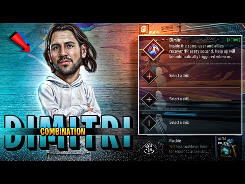 DIMITRI ( IMMORTAL ) COMBINATION || TOP-3 BEST CHARACTER COMBINATION CS + BR