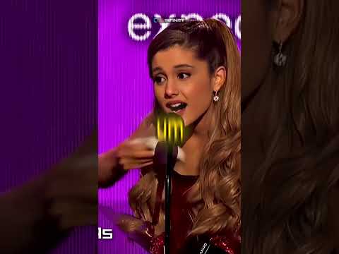Ariana Grande Gives the Fastest Speech Ever 💨🎤