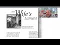 Understanding 'The Wife's Lament'