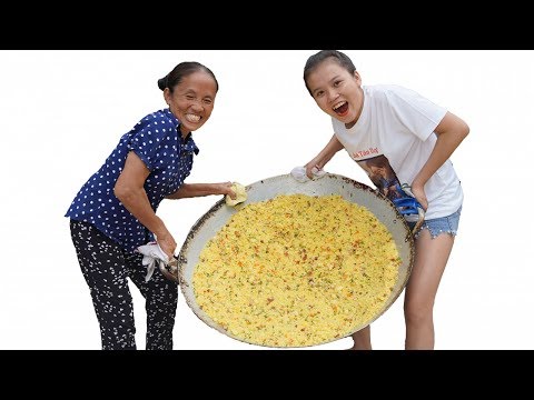 Bà Tân Vlog -  Làm Chảo Cơm Rang Dương Châu Thập Cẩm Khổng Lồ To Nhất Việt Nam