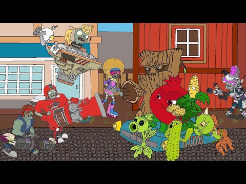 Plants vs Zombies Battle for Neighborville ANIMATION Turf Takeover Cartoon