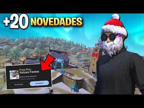 +20 NOVEDADES Y CAMBIOS ACTUALIZACION FREE FIRE *REGALOS Y SORPRESAS*