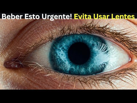 ¡LA MEJOR BEBIDA Para Proteger los OJOS y Reparar la VISIÓN👀1 remedio Ridículamente Fácill de Hacer