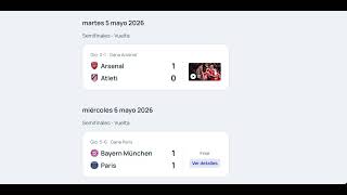 UEFA Champions League 2025-2026 Season: Semifinals - Second Leg