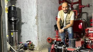 طريقه عمل انتبيب البولثلين ومنضومات الاطفاء