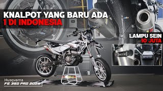 HUSQVARNA FE 350 PRO 2025 SUPERMOTO EDITION‼️400jt