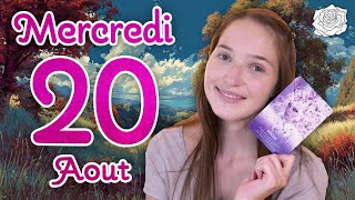 💍UN ENGAGEMENT DURABLE, VOTRE CLAIRVOYANCE VOUS GUIDE ! TIRAGE DU JOUR - MERCREDI 20 AOÛT 