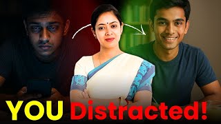 Most Students FAIL Because of Distraction 😬 | STOP Getting Distracted! | Motivation by Dr.Tanu Jain