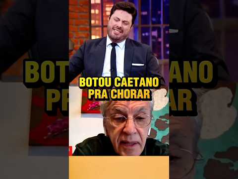 Danilo Gentili fez Caetano Veloso chorar