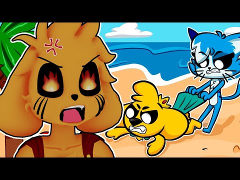 ¡REACCIONO A LAS PERRERÍAS DE MIKE EP.13 MIKE y AKELA JUEGAN en la PLAYA 🌴😂(Temporada 2)
