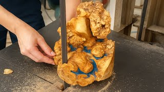Attractive Ideas Of Vietnamese Guy - recycled wood beautiful ornament design on lathe