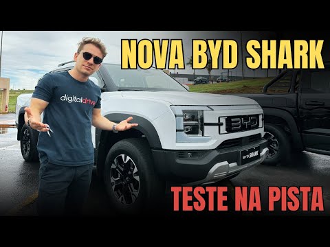 Avaliação BYD Shark. Por R$379.800. São 437CV e 0-100 em 5,7s. Melhor que Ranger ou Hilux?Confira