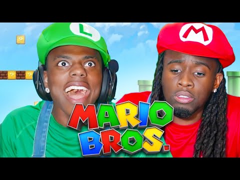 Kai Cenat & IShowSpeed Play Super Mario Bros...
