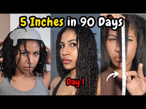 How I’m Growing My Hair in 90 Days | Growth Supplements, Products, Results