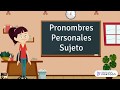 Exploring Personal Subject Pronouns