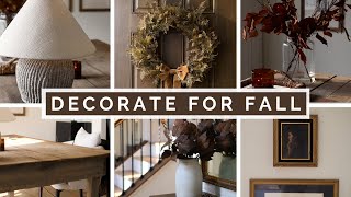DECORATE WITH ME FOR FALL 2025 | DIY FALL DECOR ON A BUDGET | PART 1
