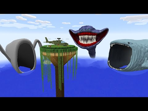 SURVIVING FROM EL GRAN MAJA, THE BLOOP AND SEA EATER in Minecraft - Gameplay - Coffin Meme