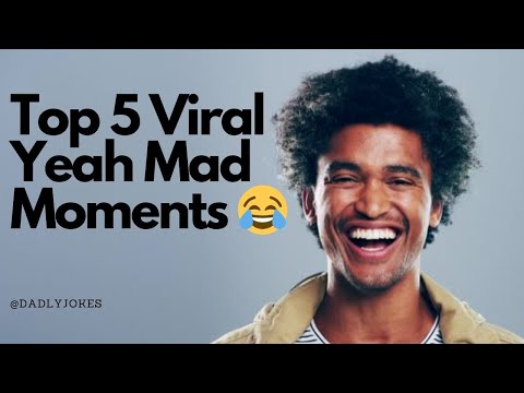 Top 5 Viral Yeah Mad Moments 😂 #dadjokes #yeahmad