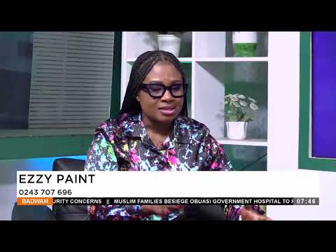 Ezzy Waterproof Paint - Badwam Afisem on Adom TV (22-01-25)