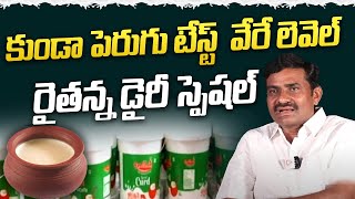 కుండలో పెరుగు టేస్ట్ వేరే లెవెల్ 😋 | రైతన్న డైరీ స్పెషల్|Telugu Media