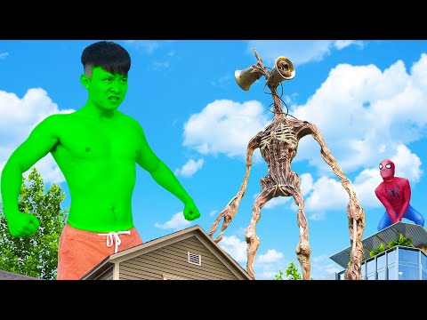 Big Hulk VS Siren Head - BigGreenTV