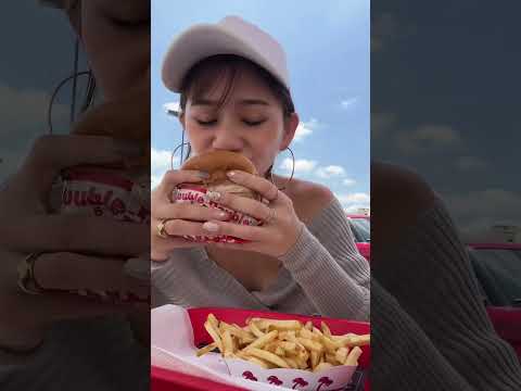 大人気In-N-Out, いくらでお腹いっぱいになれる？！ #ろこゆん #インアンドアウト #アメリカ生活