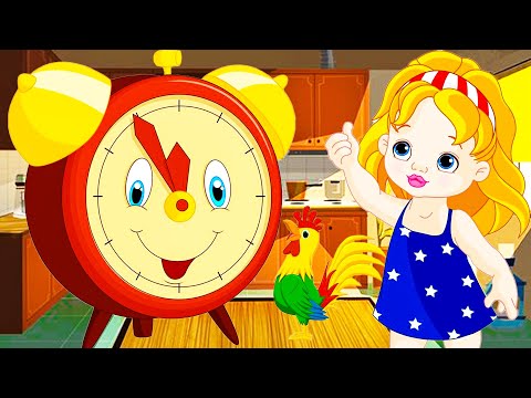 Ghadi Kare Tik Tik Tik | घड़ी करे टिक टिक टिक | Clock Rhyme | Hindi Nursery Rhymes | #Riya Kids TV