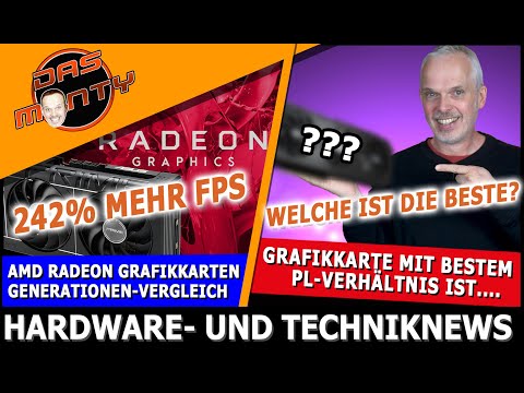 Welche Grafikkarte ist die Beste in Preis/Leistung? | AMD Radeon Grafikkarten 275% schneller  | News