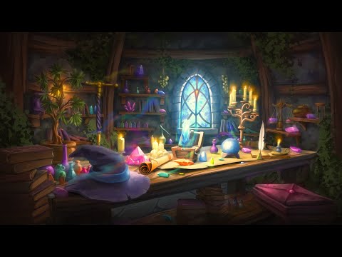Cozy Witch's Crystal Nook - Music & Ambience