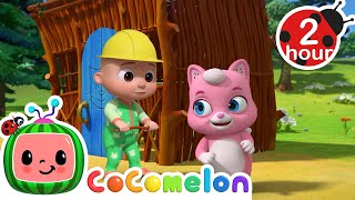 3 Friends, Get The Job Done + More | JJ's Animal Time | Animal Adventures| Toddler Learning Cartoons