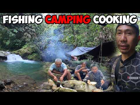 6 Malam Hilang Di Hutan | Fishing Camping And Cooking In The Jungle | adventure camping video