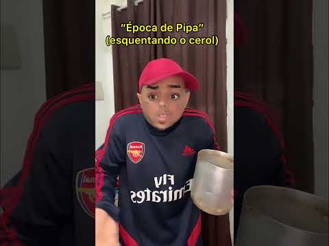 Época de Pipa (esquentando o cerol) kkkkk