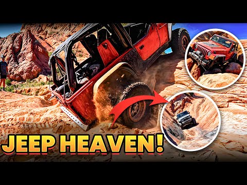 Jeeps Vs Moab's Greatest Off-Road Trails!